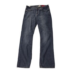 X2 Slim M1 Low Rise Straight Leg Jeans Women's Size 30x32 Blue Denim